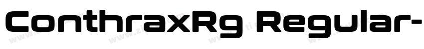 ConthraxRg Regular字体转换